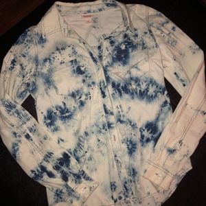 LAST CHANCE: Tye Dye Flannel
